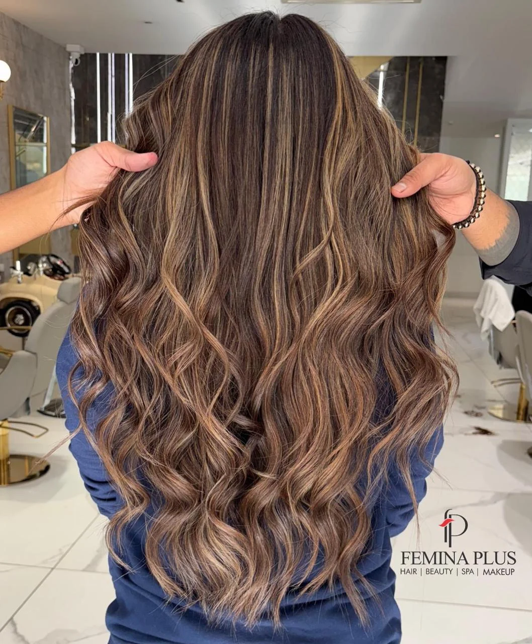 Before - Highlights & hair streaks